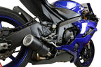 GPR exhaust Yamaha Yzf R6 2017-2025, M3 Black Titanium, Homologated legal slip-on exhaust including removable db killer and link pipe - GPR Exhausts