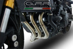 GPR exhaust Yamaha Mt-09 Tracer 900 2017-2020, Furore Evo4 Nero, full system exhaust legal for UK and non-EU countries including removable db killer - GPR Exhausts