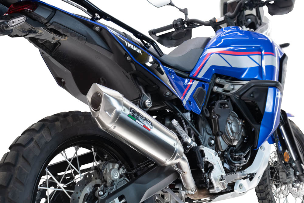 GPR exhaust Yamaha Tenere 700 2025-2026, Furore-X Acciaio Inox, Homologated legal slip-on exhaust including removable db killer and link pipe - GPR Exhausts