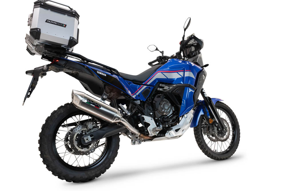 GPR exhaust Yamaha Tenere 700 2025-2026, Furore-X Acciaio Inox, Homologated legal slip-on exhaust including removable db killer and link pipe - GPR Exhausts