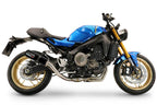 GPR exhaust Yamaha XSR900 2022-2025, M3 Black Titanium, full system exhaust legal for UK and non-EU countries including removable db killer - GPR Exhausts