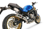 GPR exhaust Yamaha XSR900 2022-2025, M3 Inox , full system exhaust legal for UK and non-EU countries including removable db killer - GPR Exhausts