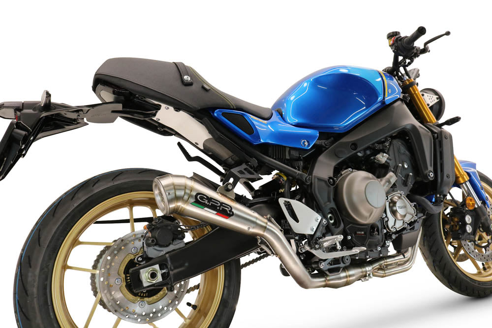 GPR exhaust Yamaha XSR900 2022-2025, Powercone Evo, full system exhaust legal for UK and non-EU countries including removable db killer - GPR Exhausts