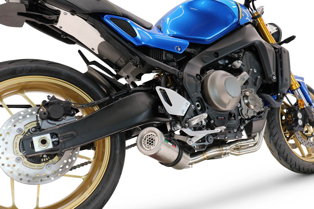 GPR exhaust Yamaha XSR900 2016-2021, M3 Inox , full system exhaust legal for UK and non-EU countries including removable db killer - GPR Exhausts