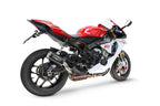 GPR exhaust Yamaha Yzf R1-R1-M 2015-2016, M3 Black Titanium, Homologated legal slip-on exhaust including removable db killer and link pipe - GPR Exhausts