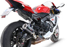 GPR exhaust Yamaha Yzf R1-R1-M 2015-2016, M3 Black Titanium, Homologated legal slip-on exhaust including removable db killer and link pipe - GPR Exhausts