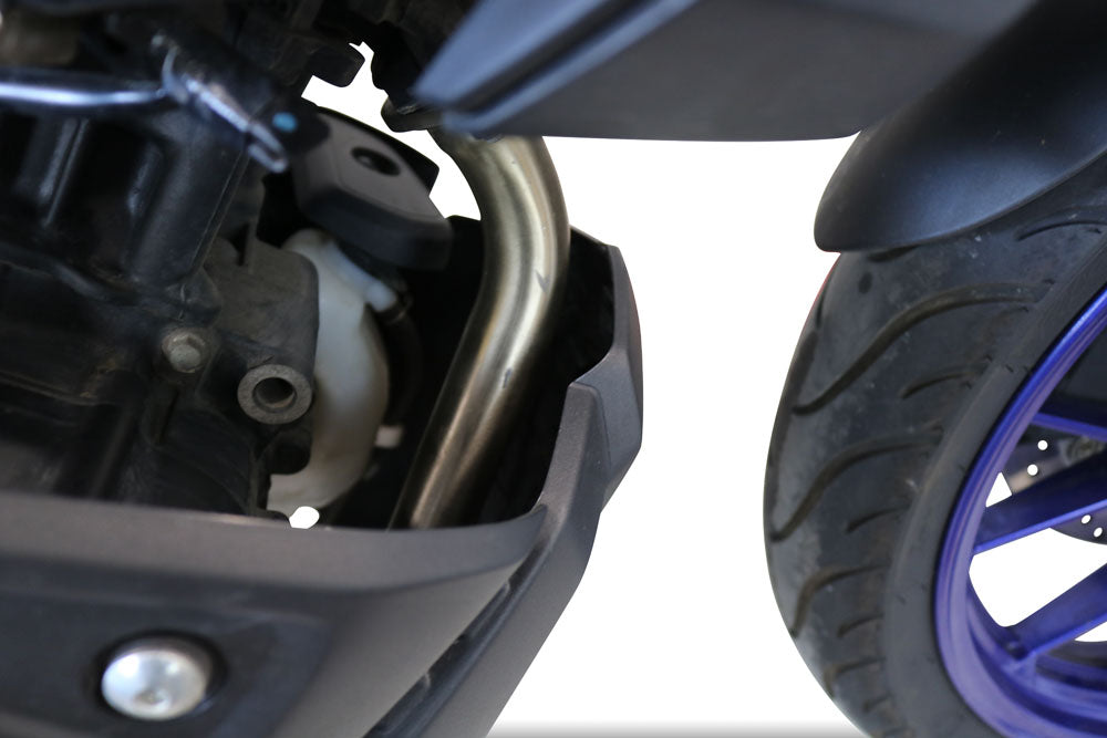GPR exhaust Yamaha Mt 125 2021-2025, M3 Poppy , full system exhaust legal for UK and non-EU countries including removable db killer - GPR Exhausts
