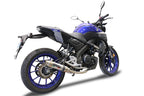 GPR exhaust Yamaha Mt 125 2020-2020, Deeptone Inox, full system exhaust legal for UK and non-EU countries including removable db killer - GPR Exhausts