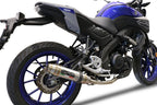 GPR exhaust Yamaha Mt 125 2020-2020, Deeptone Inox, full system exhaust legal for UK and non-EU countries including removable db killer - GPR Exhausts