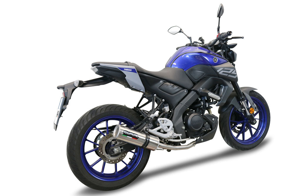 GPR exhaust Yamaha Mt 125 2020-2020, M3 Inox , full system exhaust legal for UK and non-EU countries including removable db killer - GPR Exhausts