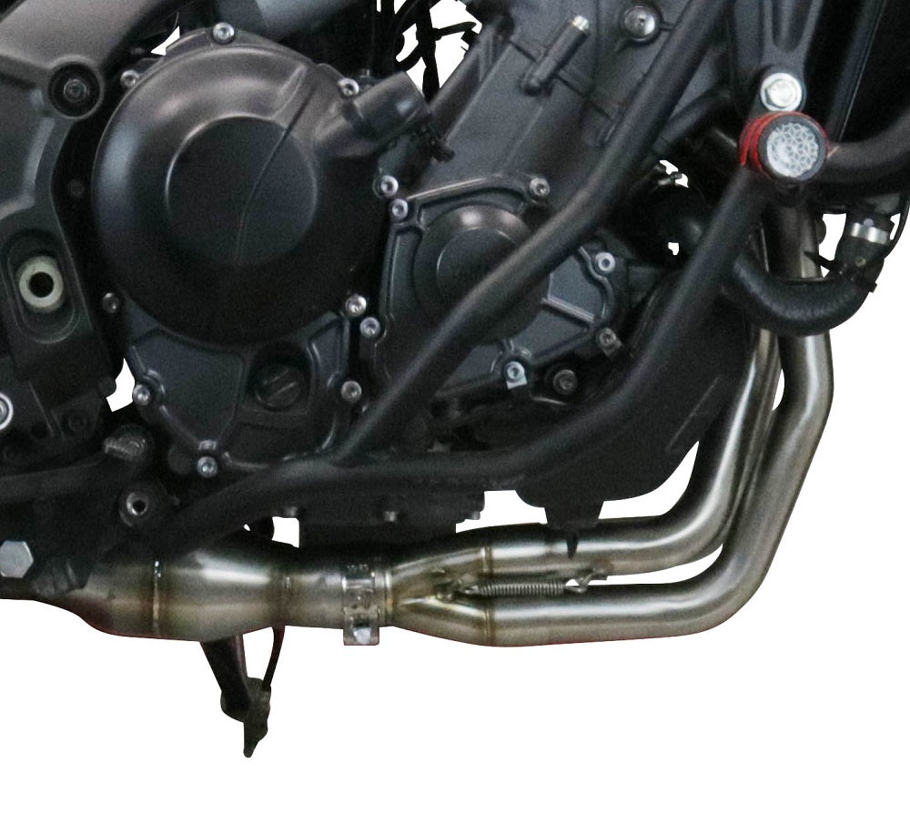 GPR exhaust Yamaha Tracer 9 2021-2024, M3 Inox , full system exhaust legal for UK and non-EU countries including removable db killer - GPR Exhausts