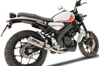 GPR exhaust Yamaha XSR 125 2021-2025, M3 Inox , full system exhaust legal for UK and non-EU countries including removable db killer - GPR Exhausts