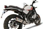 GPR exhaust Yamaha XSR 125 2021-2025, M3 Inox , full system exhaust legal for UK and non-EU countries including removable db killer - GPR Exhausts