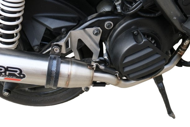 GPR exhaust Yamaha BW'S 125  2010-2013, Deeptone Inox, Racing full system exhaust, including removable db killer - GPR Exhausts