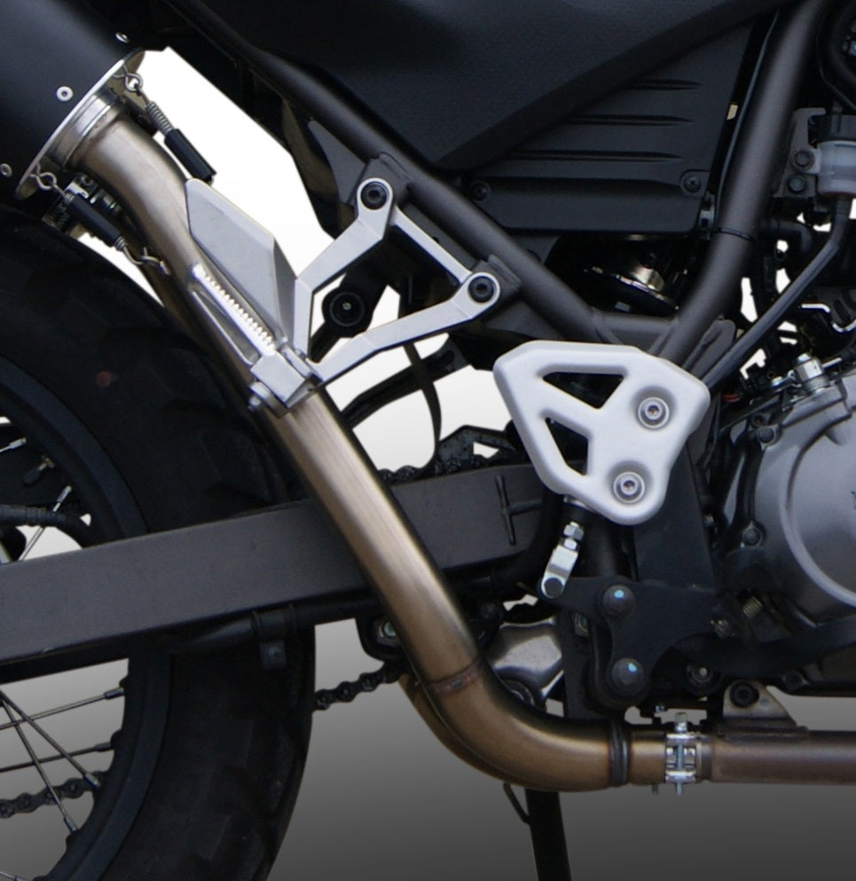 GPR exhaust Yamaha Xt 660 X-R  2004-2014, Trioval, Dual Homologated legal slip-on exhaust including removable db killers and link pipes - GPR Exhausts