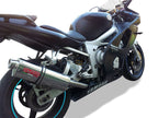 GPR exhaust Yamaha Yzf R6 1999-2002, Trioval, Homologated legal slip-on exhaust including removable db killer and link pipe - GPR Exhausts