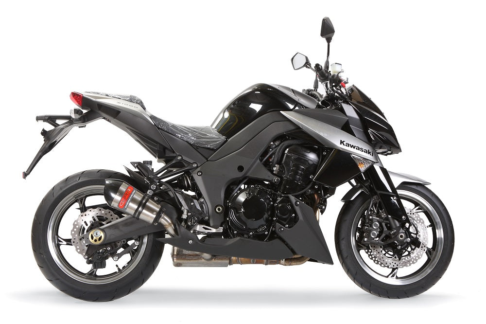 GPR exhaust Kawasaki Z 1000 Sx 2011-2016, New Grand Prix Evo Titanium, Dual racing slip-on exhaust including link pipes - GPR Exhausts