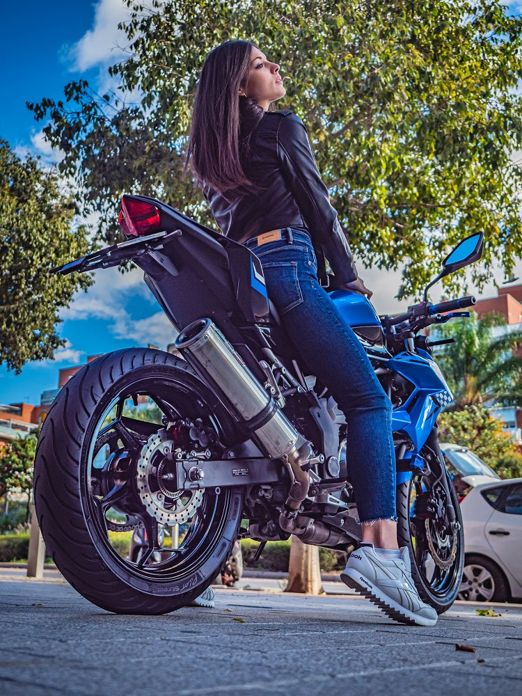 GPR exhaust Kawasaki Z 125 2021-2024, M3 Inox , Homologated legal slip-on exhaust including removable db killer and link pipe - GPR Exhausts