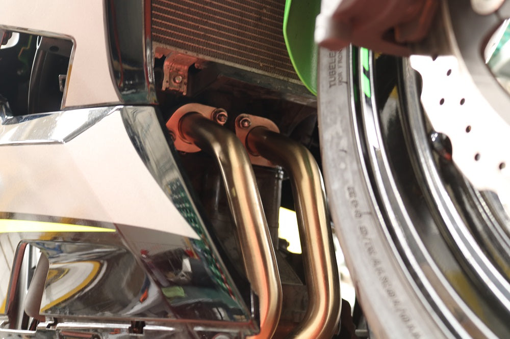 GPR exhaust Kawasaki Z 400 2018-2022, Decat pipe - GPR Exhausts