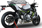 GPR exhaust Kawasaki Z 650 2017-2020, Albus Evo4, full system exhaust legal for UK and non-EU countries including removable db killer - GPR Exhausts