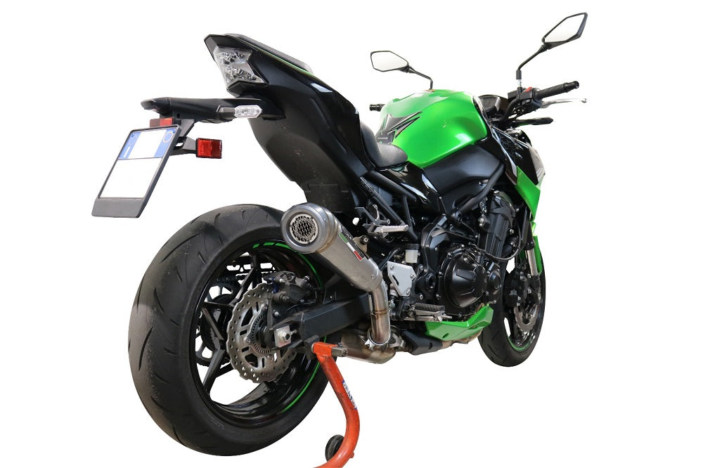 GPR exhaust Kawasaki Z 900 2020-2020, Powercone Evo, Homologated legal slip-on exhaust including removable db killer and link pipe - GPR Exhausts