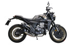 GPR exhaust Zontes 350 T1 ADV 2022-2024, Deeptone Inox, full system exhaust legal for UK and non-EU countries including removable db killer - GPR Exhausts