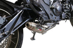 GPR exhaust Zontes 350 T2 ADV 2022-2024, Deeptone Inox, full system exhaust legal for UK and non-EU countries including removable db killer - GPR Exhausts