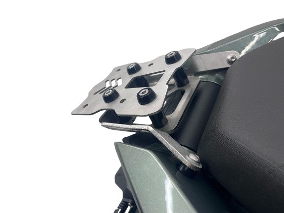 GPR Tech Alpi-Tech 35L Aluminium Top Case with Roof Rack & Specific Fitting Plate - Zontes 368 G (2025–2026) - Silver - image 5
